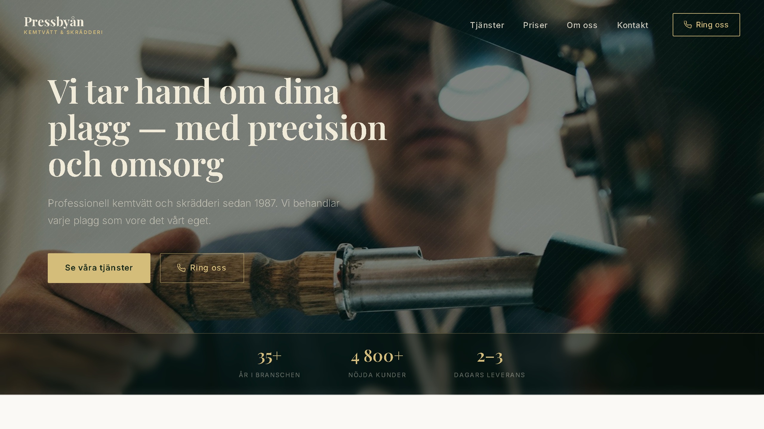 Pressbyån Kemtvätt & Skrädderi